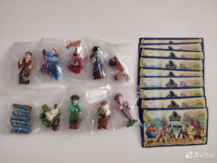 Киндер монстры и пираты