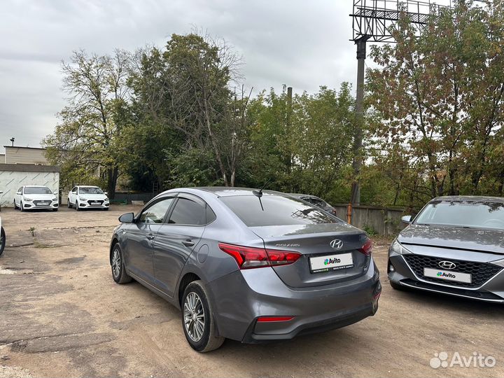 Hyundai Solaris 1.6 AT, 2018, 100 700 км