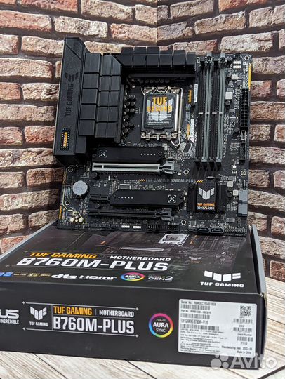 Материнская плата lga1700 asus B760-plus TUF