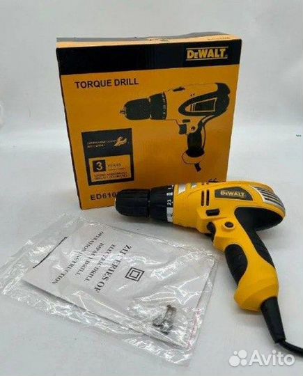 Шуруповерт DeWalt сетевой