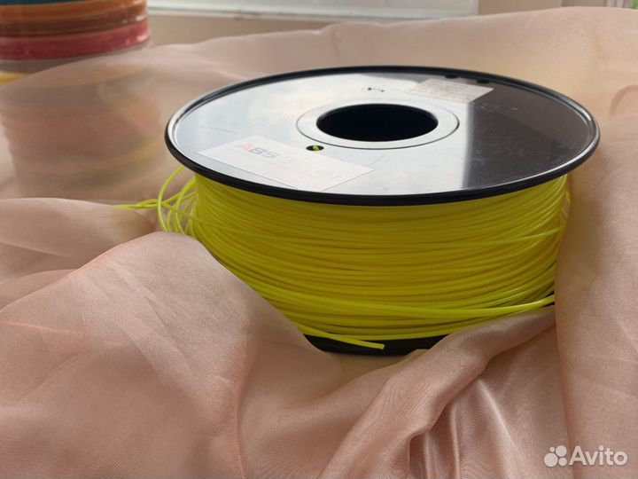 Пластик для 3d принтера 3d ручки ABC 3D.ru Желтый