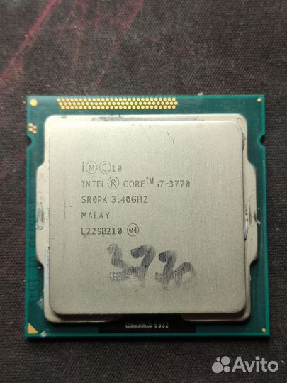 Процессор intel core i7 3770