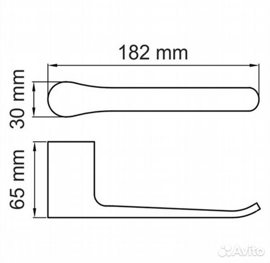 Держатель туалетной бумаги Wiese K-8996