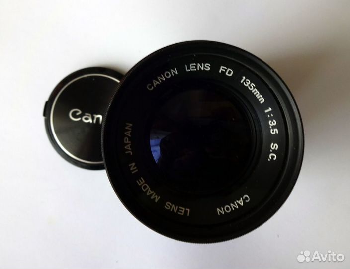 Объектив canon135ммf3.5fd