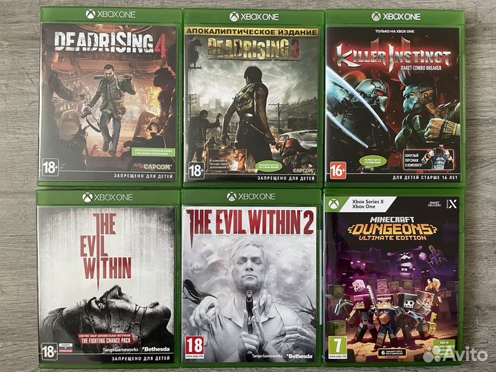 Игры для Xbox One, Xbox series X, S