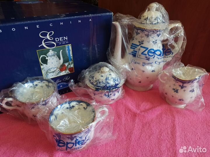 Новый чайный сервиз Zepter Eden оригинал