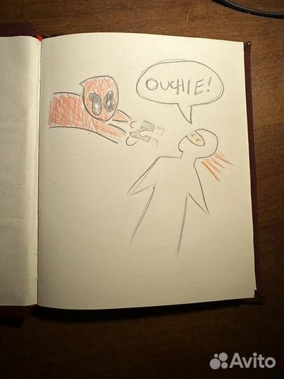 Блокнот ручной работы Deadpool
