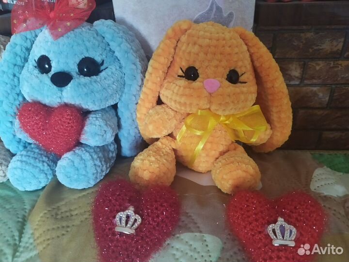 Вязанные игрушки ручной работы