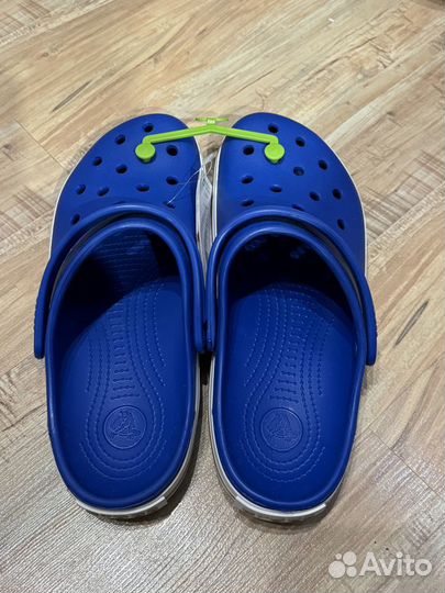 Сабо кроксы Crocs синие, M10/EUR43-44