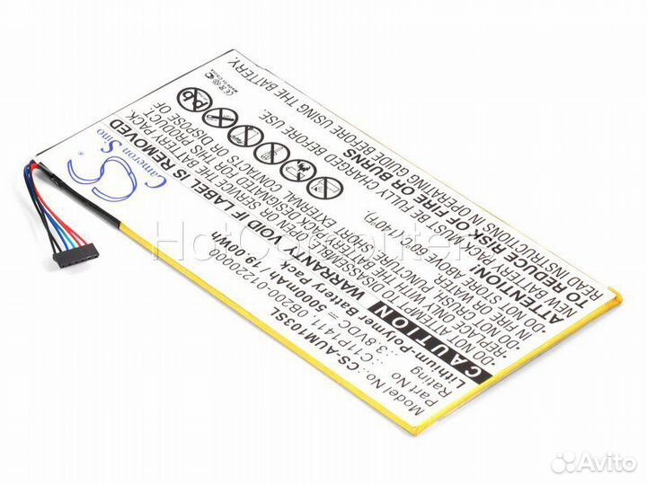 Аккумулятор CS-AUM103SL к Asus MeMO Pad 10 ME103K