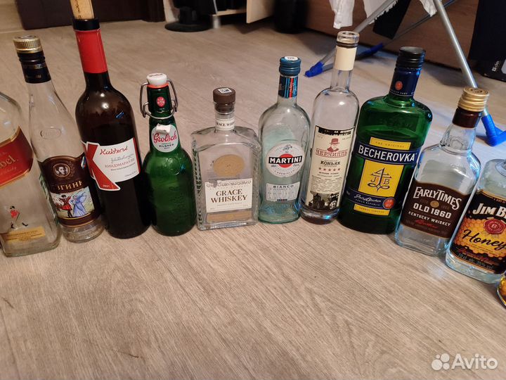 Бутылки стекло бу