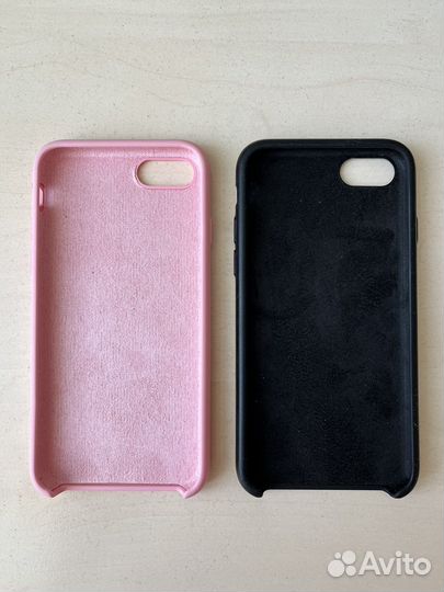Чехлы для iPhone 7/8/SE 2020 (цена за 2 шт)