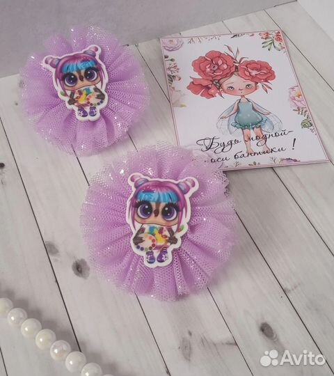 Бантики для волос