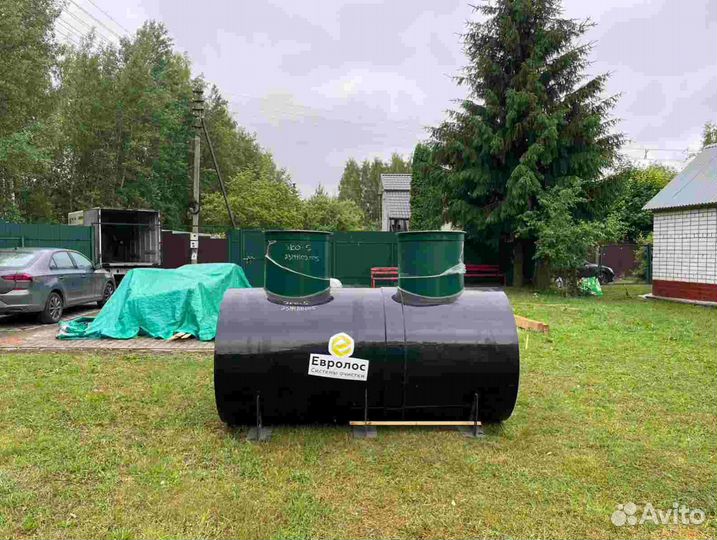 Установка автономной канализации, септики под ключ