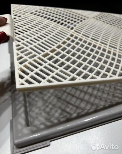 Туалет лоток для собак с сеткой