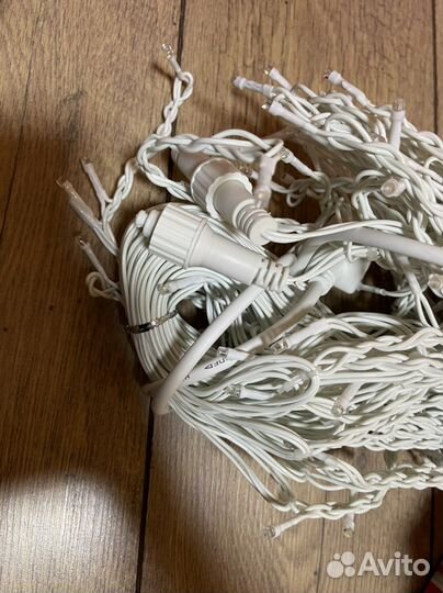 Гирлянда уличная бахрома