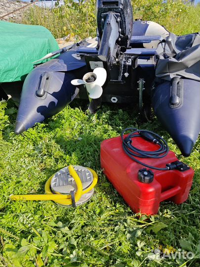 Лодка пвх gladiator C330AL + мотор HDX 9.9 (15)