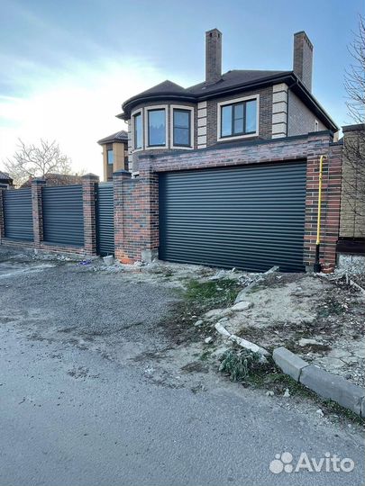 Забор из жалюзи ламелей