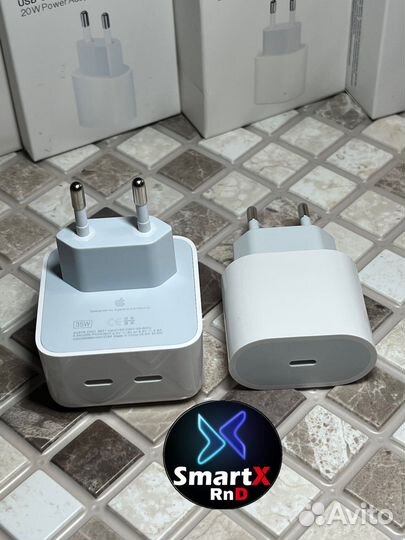 Блоки питания на iPhone 20W/35W + гарантия