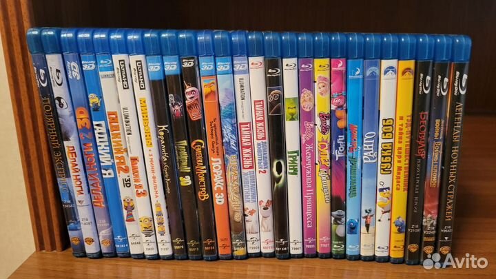 Детские мультики 3D Blu Ray