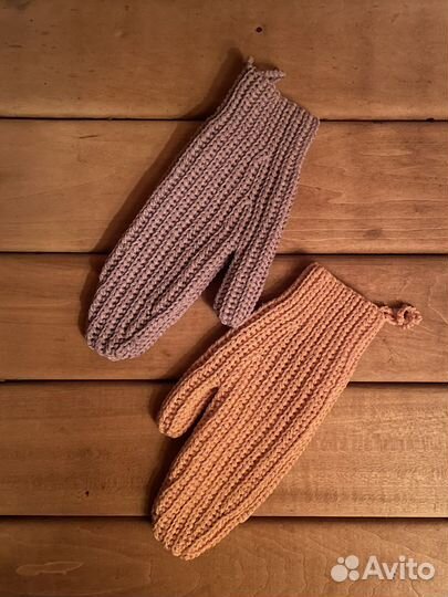 Варежка-мочалка