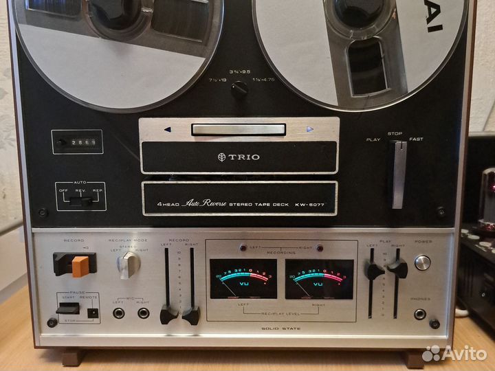 Катушечный магнитофон Trio kw- 5077
