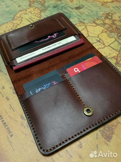 Обложка на документы картхолдер кошелёк