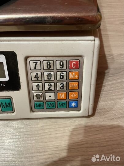 Весы торговые электронные бу