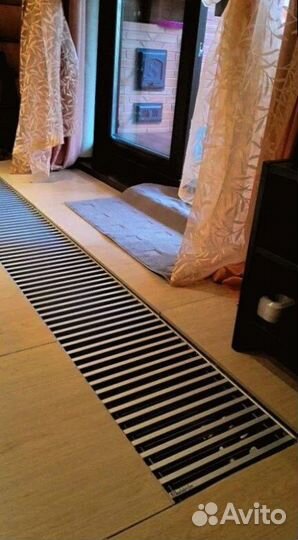 Внутрипольный конвектор с вентилятором/без