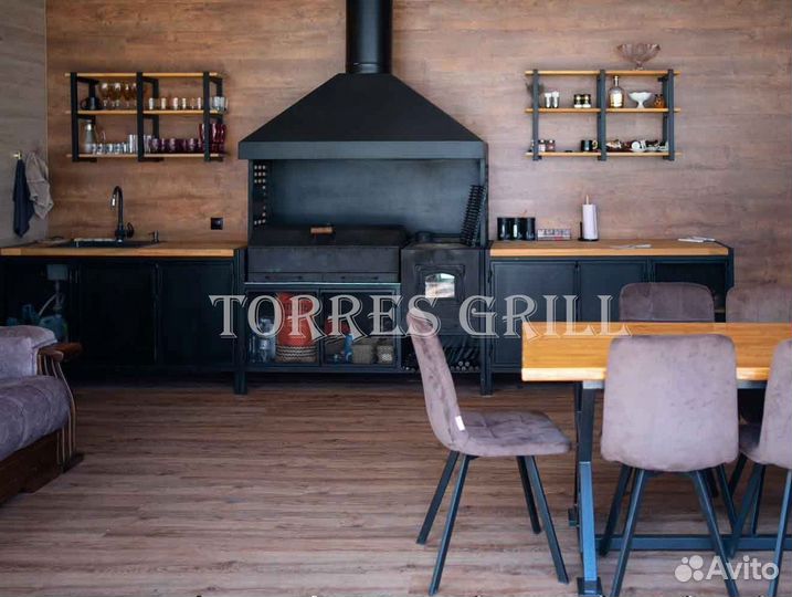 Мангальный комплекс лофт