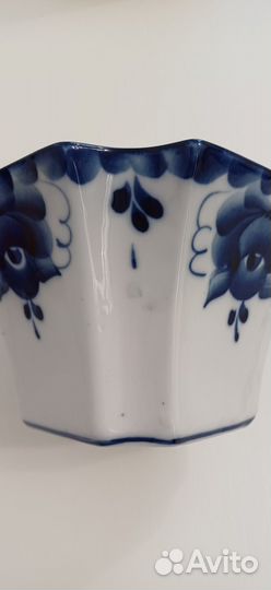 Гжель салатник конфетница новая
