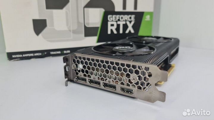 Видеокарта Palit GeForce RTX 3060 Ti Dual 8GB (NE6