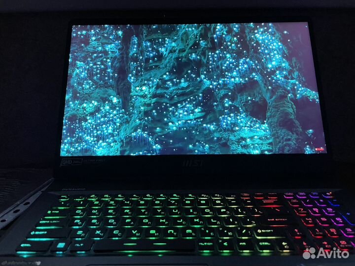 Игровой ноутбук MSI raider GE 77 HX rtx 3080 ti