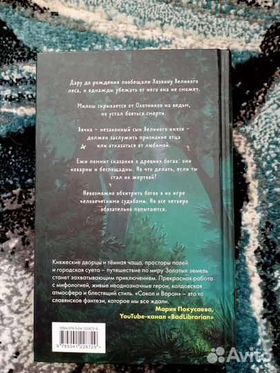 Сокол и Ворон, книга