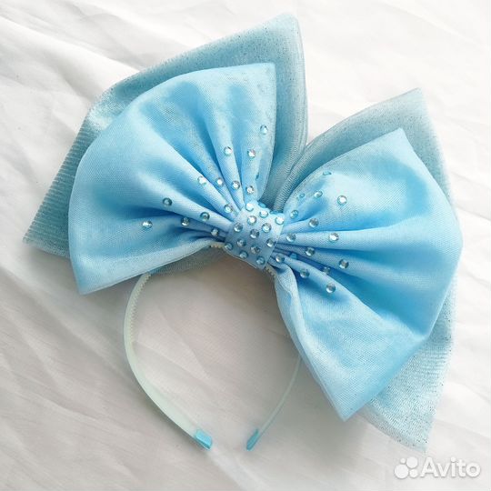 Ободок с бантом Кукла