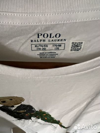 Лонгслив polo bear by Ralph Lauren