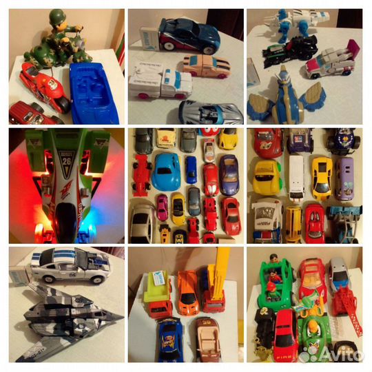 Машинки, машинки-трансформеры