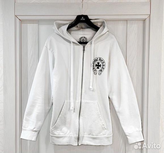 Chrome Hearts Hollywood zip hoodie Оригинал