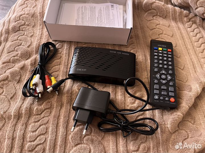 Новая приставка для цифрового тв Dexp hd 7734P