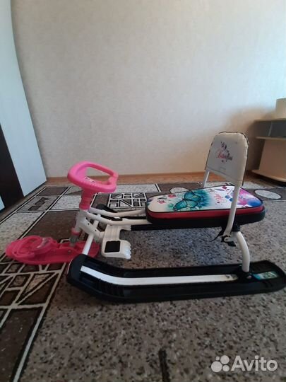 Снегокат для девочки