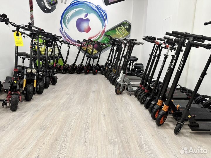 Электроскутер Wolong C3 Pro 1000W 15Ah