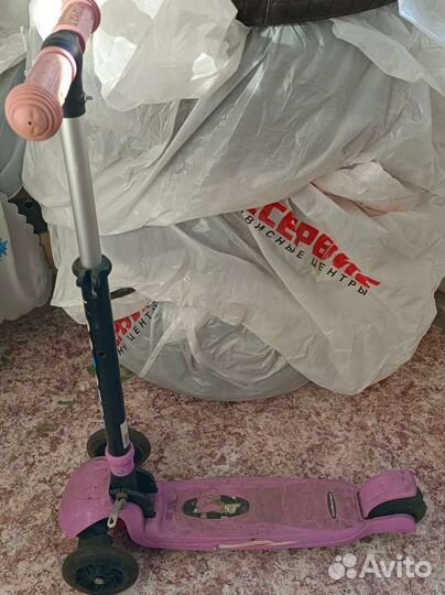 Самокат детский трехколесный