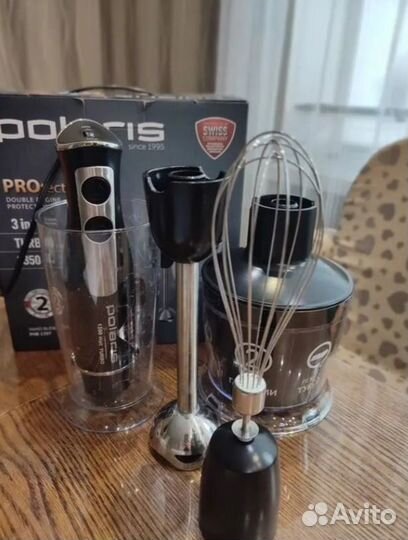 Блендер миксер Polaris 3 в 1