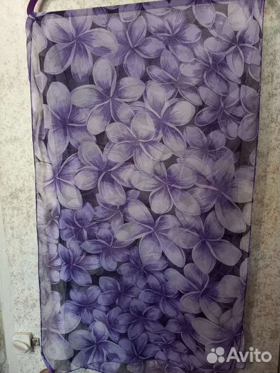 Шарфики из шифона, пакетом 7 шт