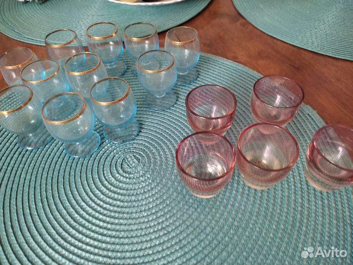 Подсвечники, новогодние и коньячные рюмочки