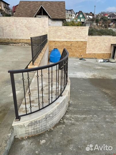 Перила в стиле лофт