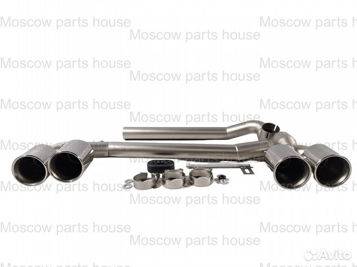 BMW F10 раздвоение выхлопа M-Performance M5
