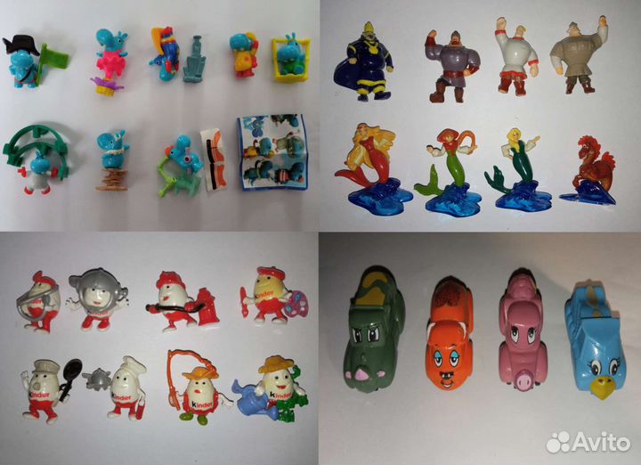 Продажа серий киндер сюрприз