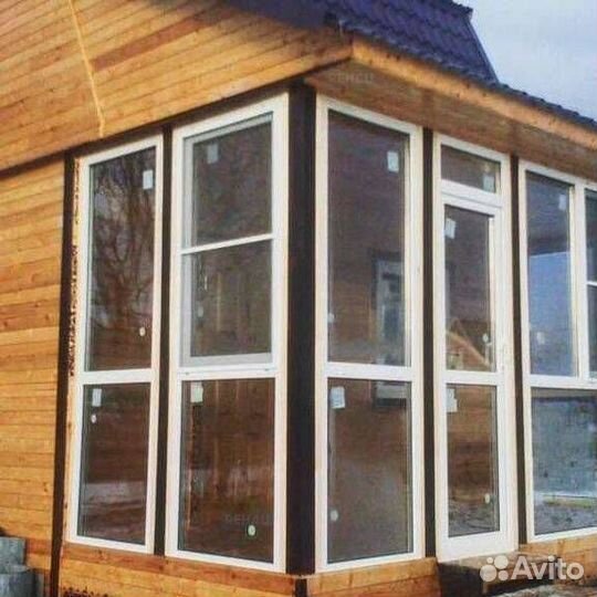 Пластиковое окно с установкой