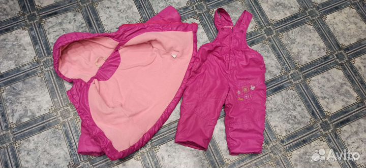 Комбинезон для девочки весна, осень 86-92